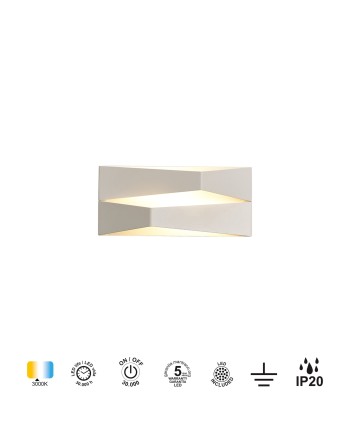 FUJI * APLIQUE LED 10W 3000K BLANCO